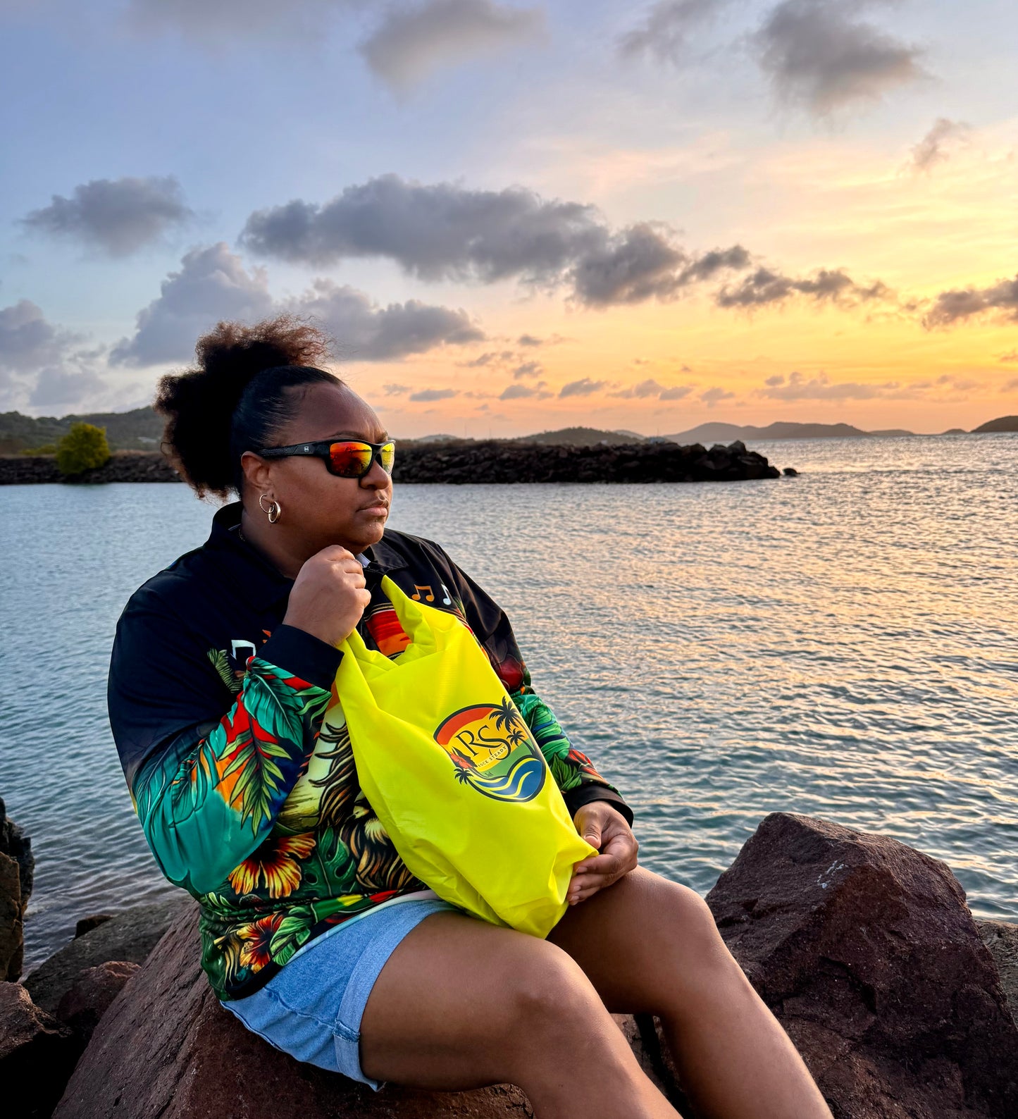 10kg Dry Bag Neon Yellow