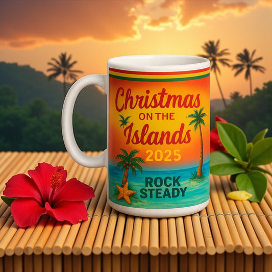 Rock Steady Christmas Mug 2025