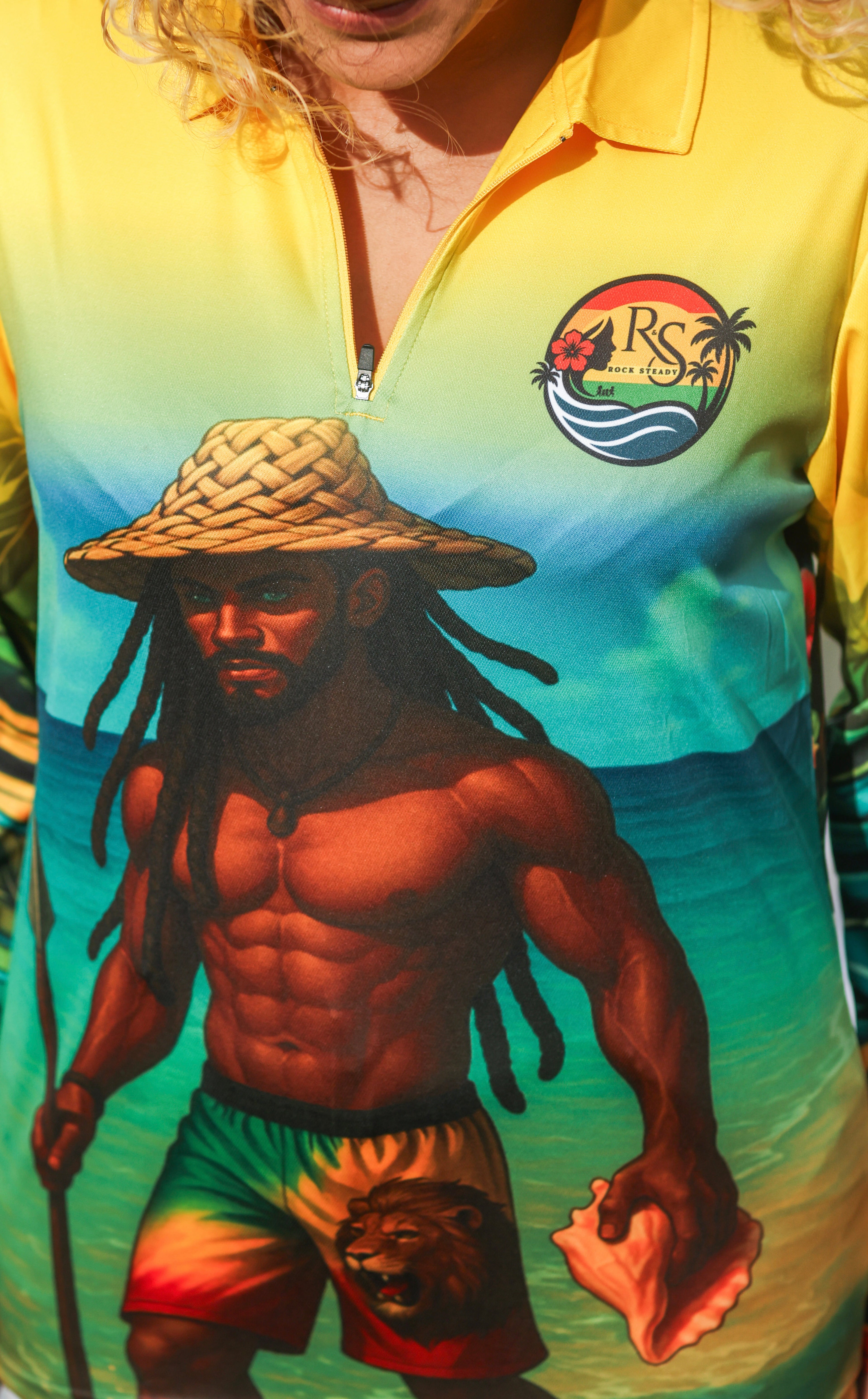 Dreads by the Sea Zip-up
