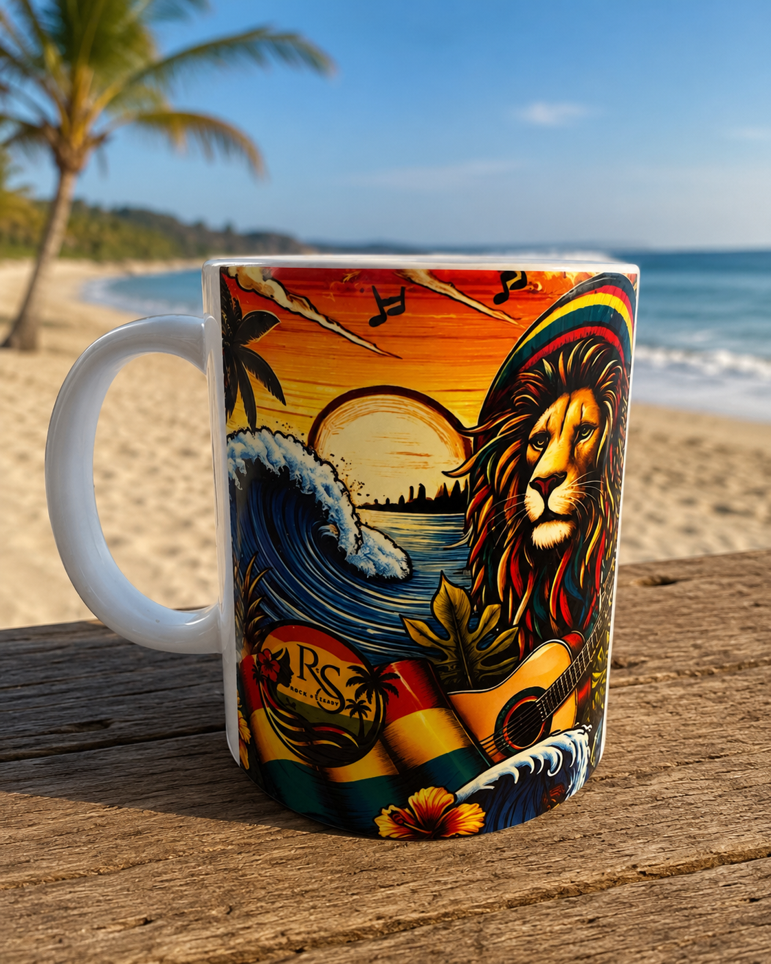 Rasta Lion Mug
